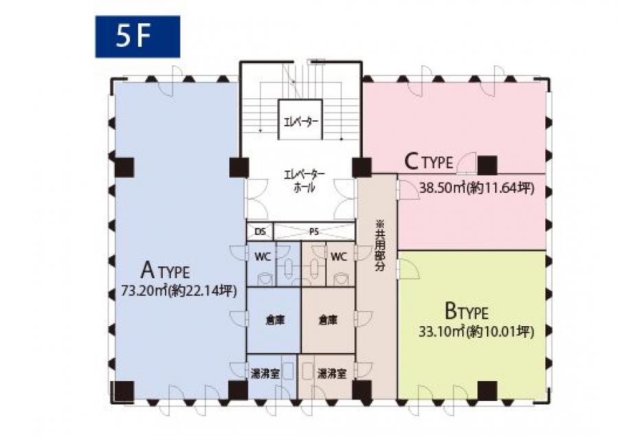 賃貸 店舗 - 光市中央5丁目5F Cタイプ