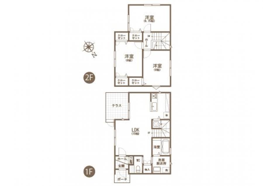賃貸 一戸建て - Casita中央6丁目
